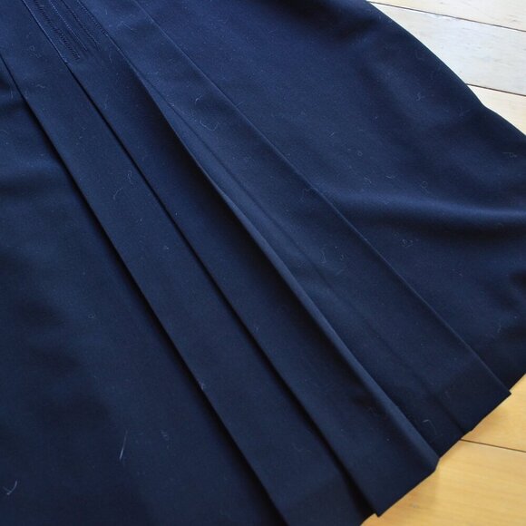 Piazza Sempione Black Wool Sleeveless Dress IT 42 - Picture 6 of 14